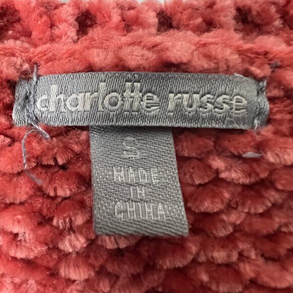 Charlotte Russe Sweater Womens Small Boho Chic Relaxed Boxy Academia Workwear - Picture 2 of 14